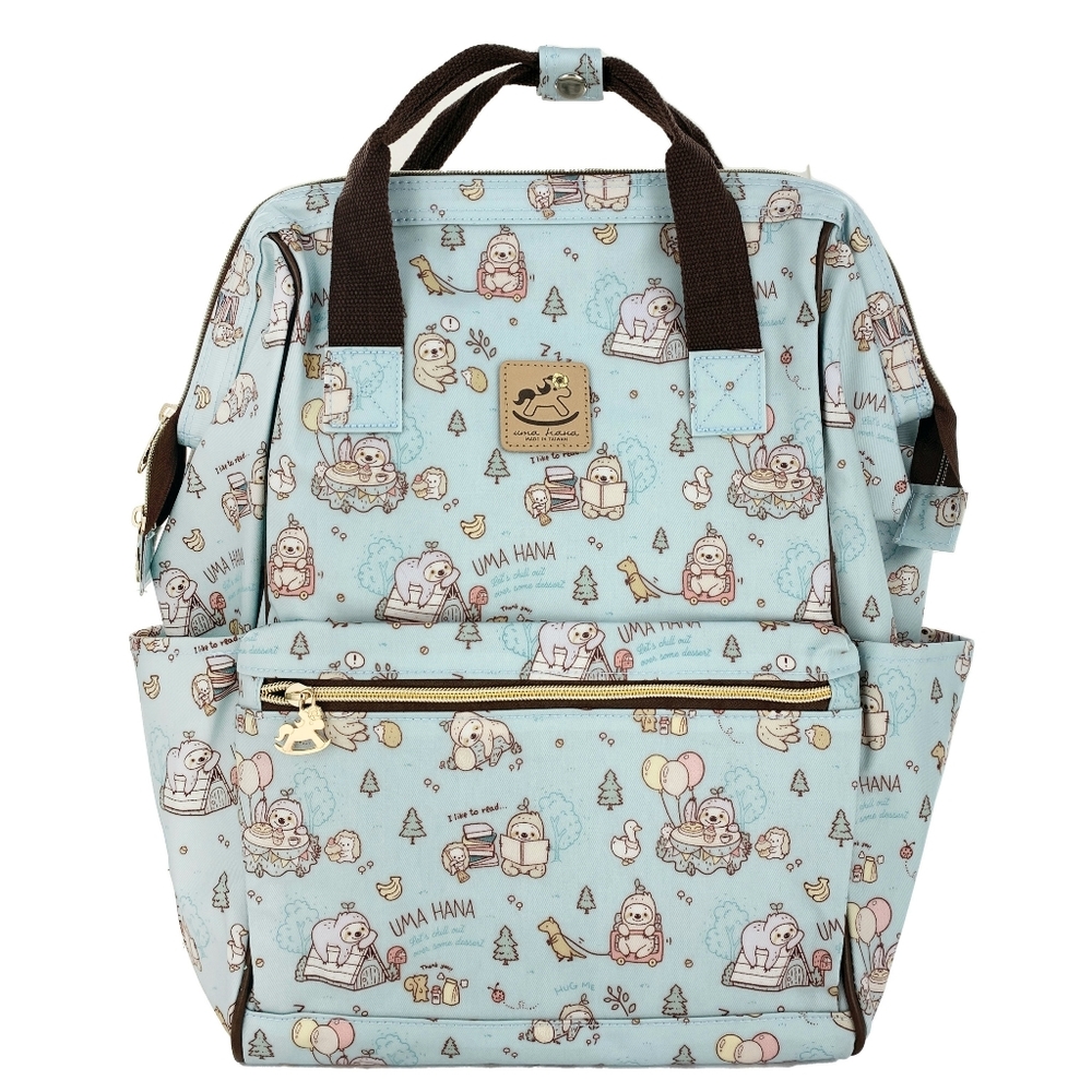 Waterproof Sloth Large Opening Backpack - Picture 1 of 10